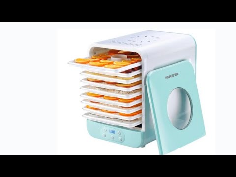 Обзор сушилки для овощей и фруктов MARTA. Покупки полезные для дома🥳