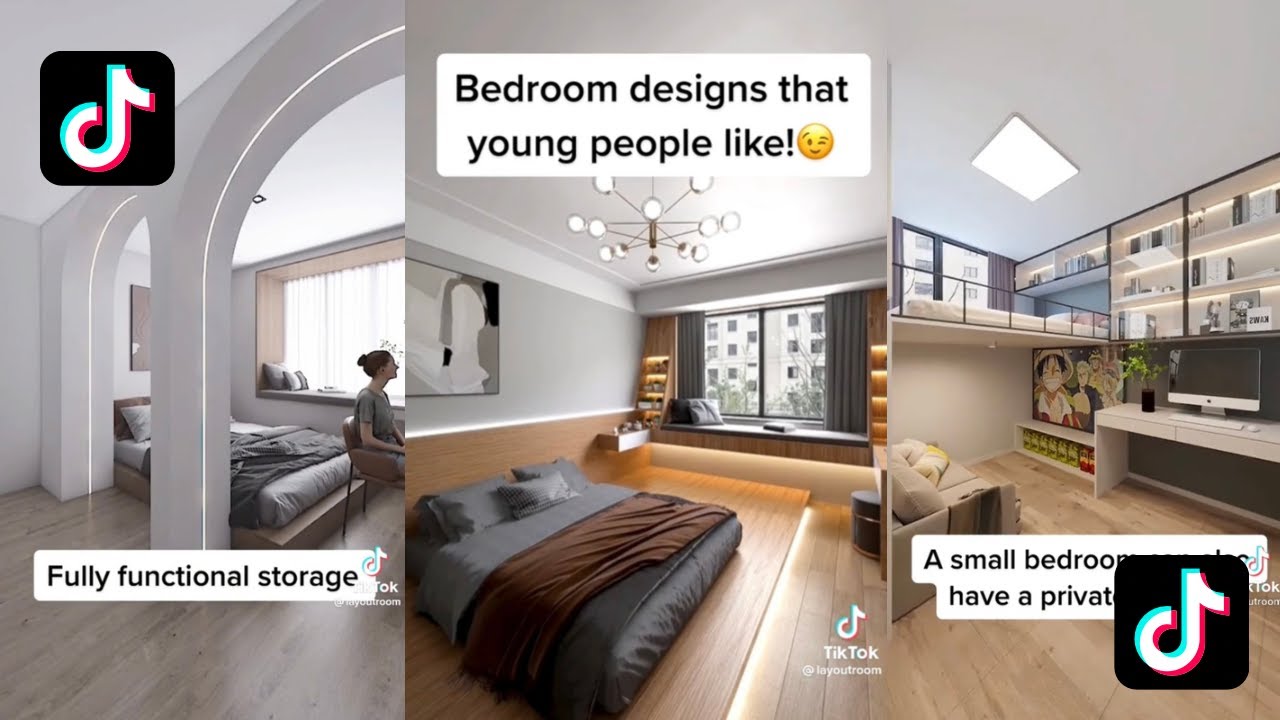 Beautiful Bed Room Designs TikTok Compilation #1 - BEST - NEW - YouTube