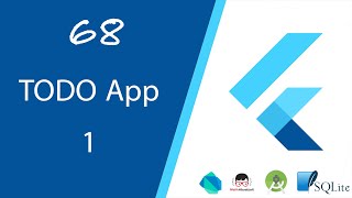 68.Todo App 1 تطبيق | Flutter | تصميم الشاشة الرئيسية