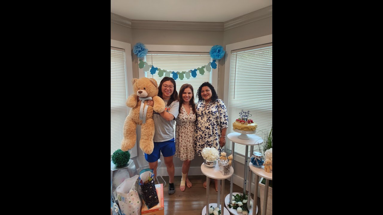 Attend a baby shower