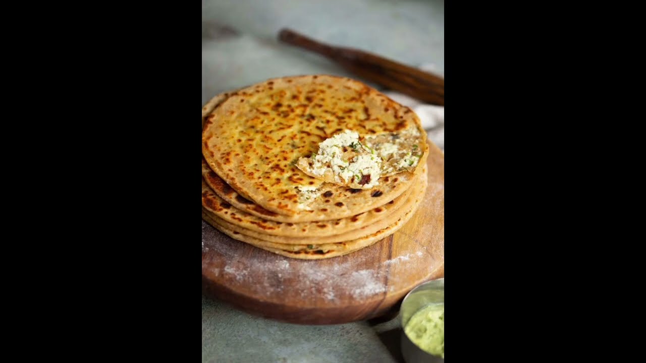Tasty paneer parathe🍪|