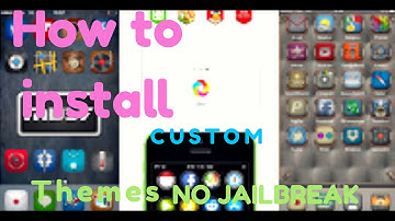 How to install custom themes NO JAILBREAK IOS 9-10