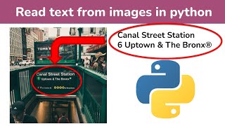 read text from images in python | pytesseract