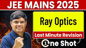 Ray Optics | Class 12 JEE Main 2025 Physics Revision Shot