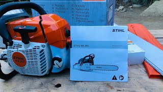 Prueba de Motosierra STIHL ms 382 NUEVA/características y accesorios que trae