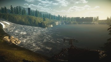 (Free Project Unity) Cascade - River Lake Waterfall and more