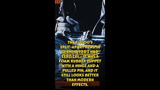 "That Terminator Head Split Was A Foam Puppet With A Pin" #shorts