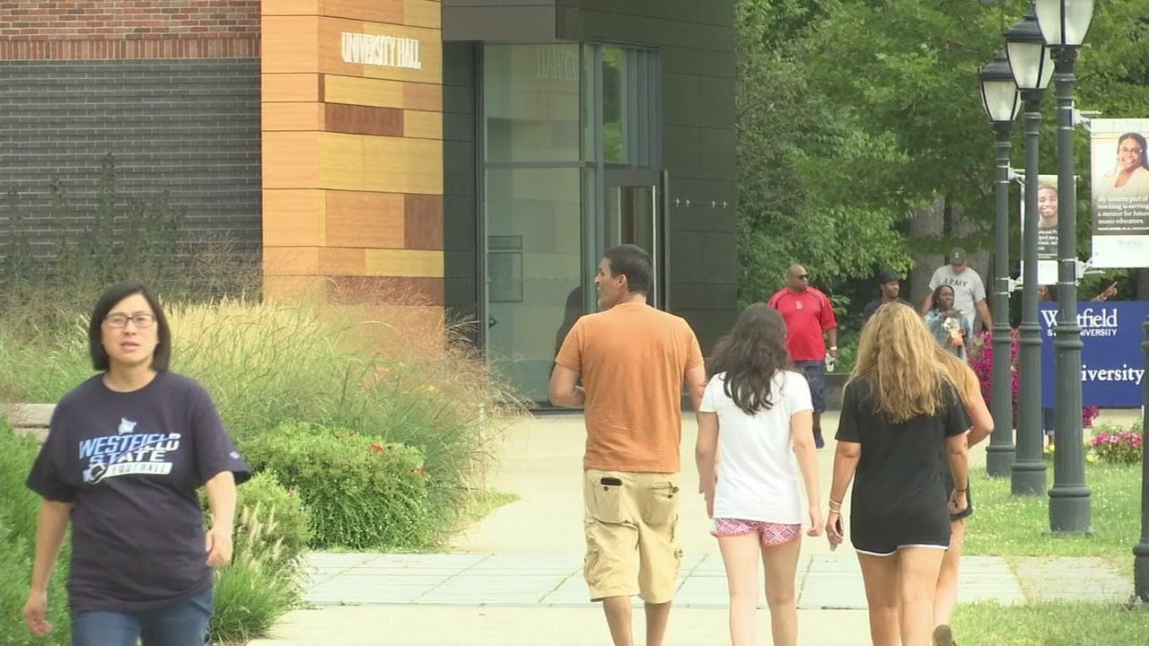 Move-in day for students at Westfield State University