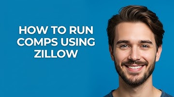 How to Run Comps Using Zillow - GUIDE!