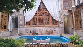 An amazing experience in one of the most beautiful historical houses in Iran | Slow travel