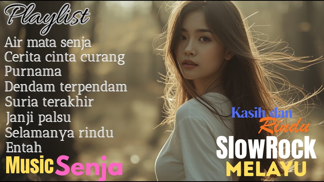 Lagu Slow Rock Melayu Original 2025 | Musik Senja – Lagu Sedih & Nostalgia Cinta Lama 🥺