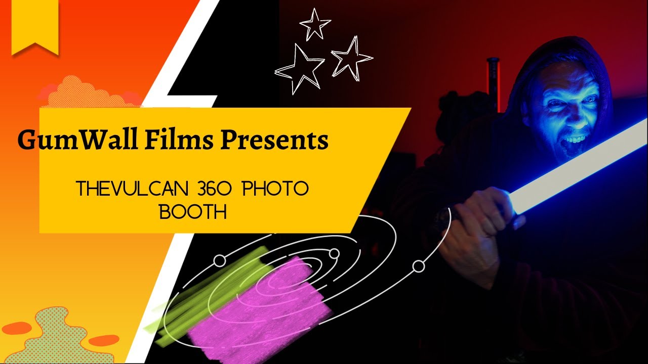 VULCAN 360 PHOTO BOOTH HIGHEST QUALITY 4K