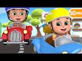 🚘 Blue Fish Car Songs Compilation | Baby Car Doo Doo Doo | Nursery Rhymes for Kids