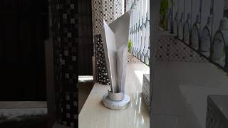 DIY ICC T20 World Cup Trophy 🏆 With Cardboard #icct20worldcup #worldcup #wastematerialcraft #shorts