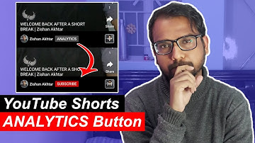 YouTube Shorts ANALYTICS Button | Subscribe Button Not Showing On YouTube Shorts | Akhtar Reviews