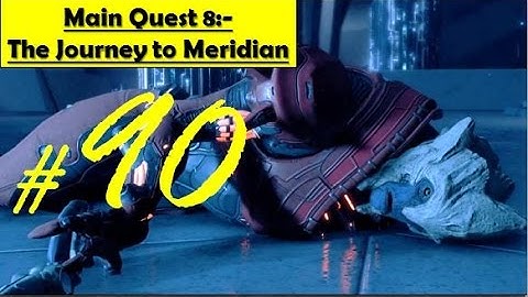 Mass Effect Andromeda - The Journey to Meridian | Ghost Storm Technology, Activate Towers