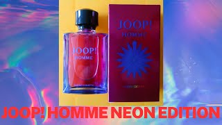 JOOP! Homme Neon Edition EDT 125ML Unboxing & First Sniff | Sweet, Playful Happy Urban Party Scent!
