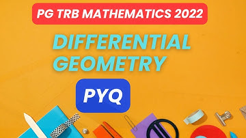 PG TRB MATHS 2022- DIFFERENTIAL GEOMETRY QUESTION DISCUSSION IN தமிழ்