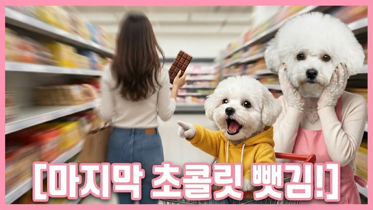 Ep.58 우리 아기 비숑, 초콜릿 때문에 울먹한 사연