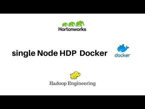 Single Node HDP On Docker
