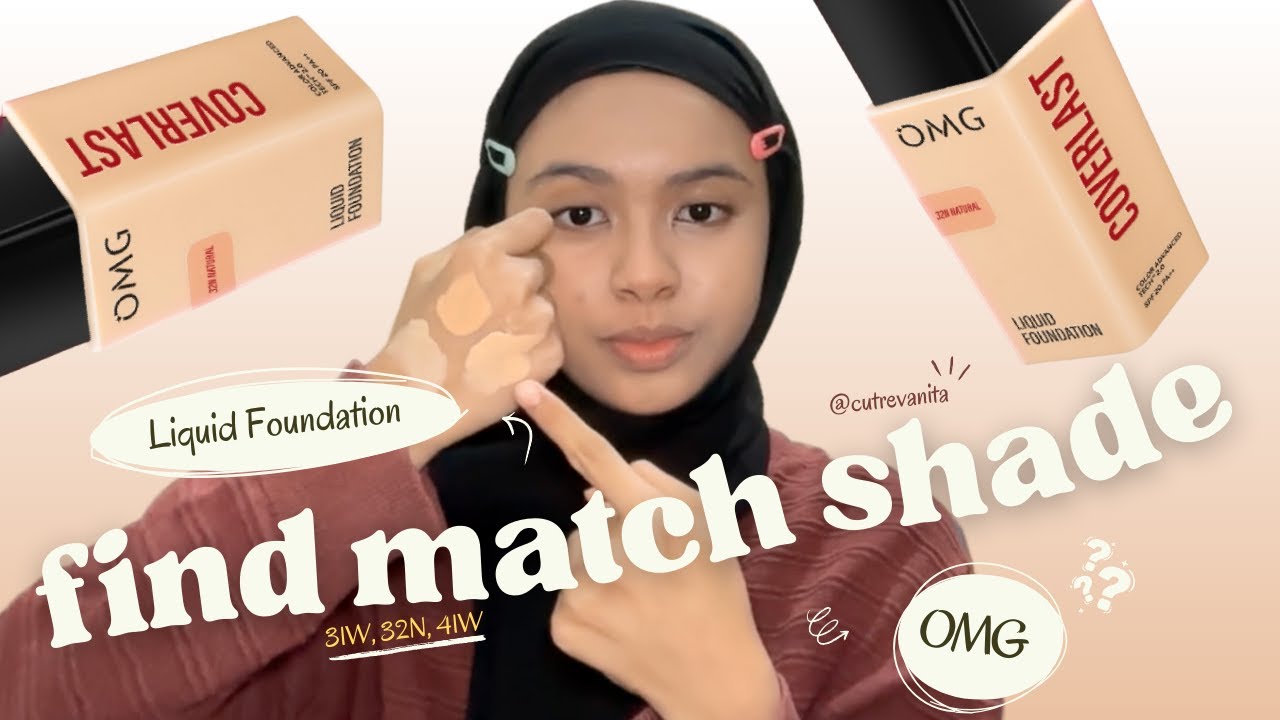 OMG Coverlast Liquid Foundation 31W, 32N, 41W ✦
