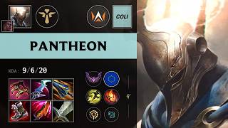 (DYN Coli) Pantheon Support vs Bard - EUW Master Patch 26.16