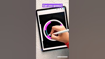 How fast can you guess this? 😱 Digital art #ipaddrawing #digitaldrawing