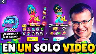 💎 Abro Todo El Brawl Pass Plus De Golpe - Alvaro845