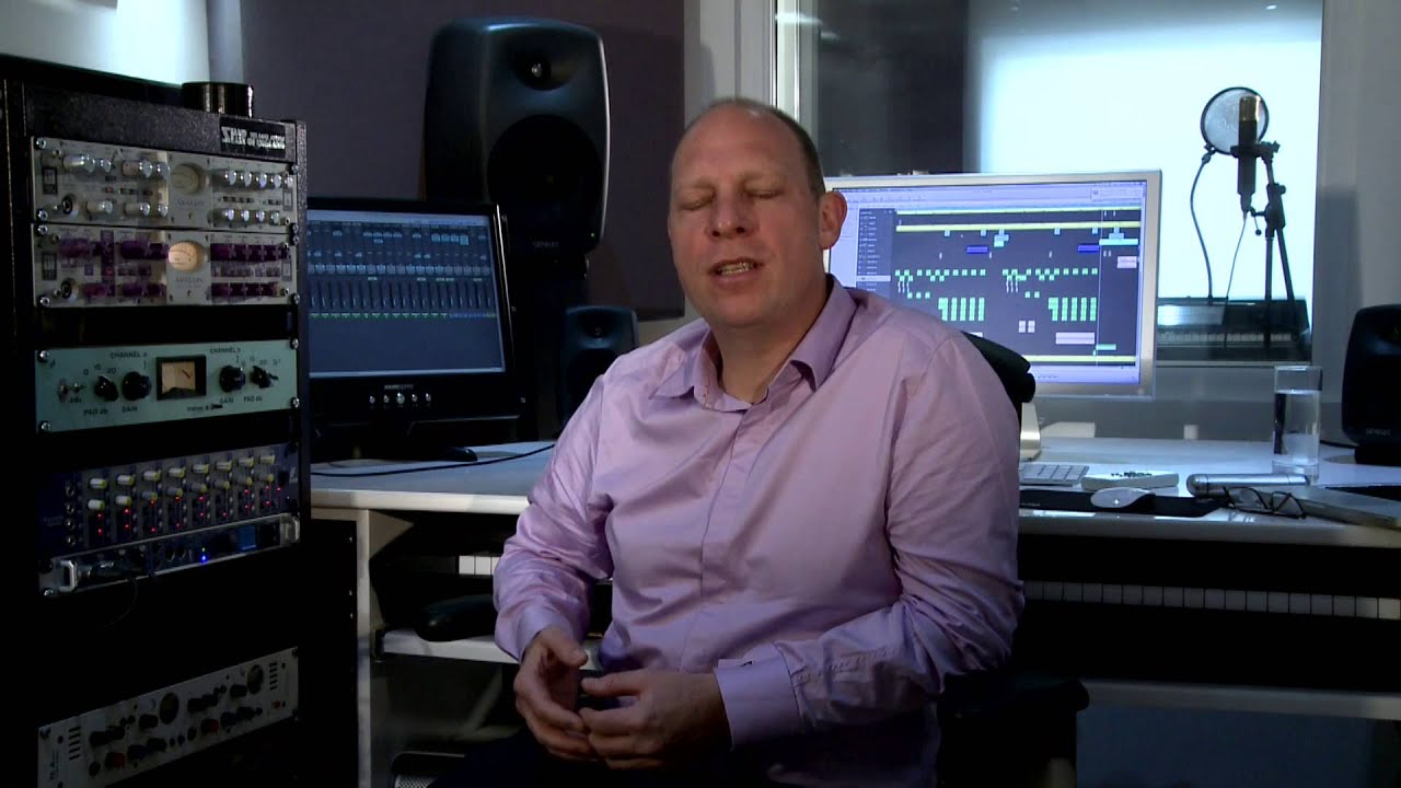 Andy Whitmore at his West London Recording Studio - Record Production ...