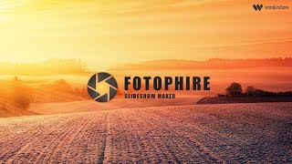 Making Slideshow Videos Easily using Fotophire Slideshow Maker screenshot 4