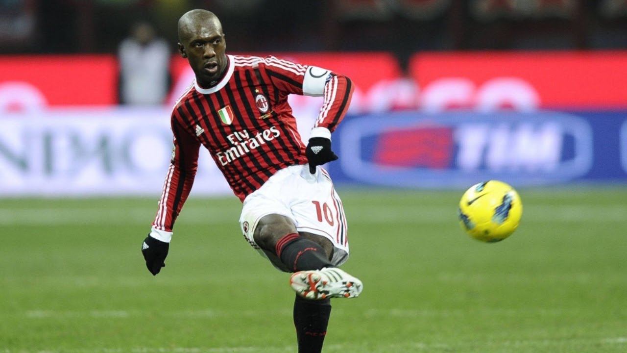 Clarence Seedorf kicking goals in a world beyond football