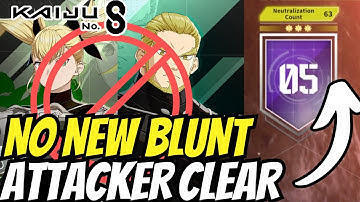 3 STAR LARGE CONQUEST 5 No NEW ISAO or KIKORU CLEAR! Kaiju No. 8 The Game