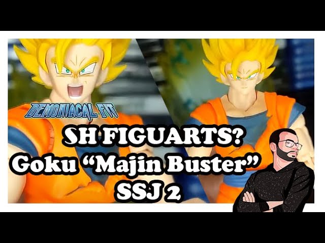 Review Goku SSJ2 Majin Buster Demoniacal Fit 