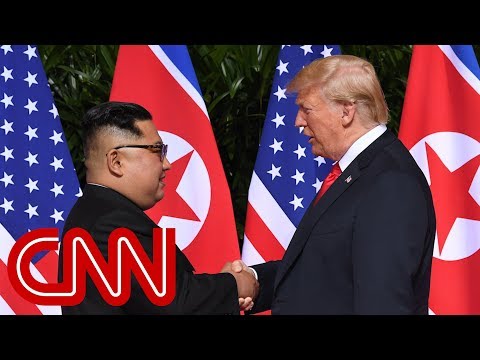 President Trump, Kim Jong Un meet in Singapore