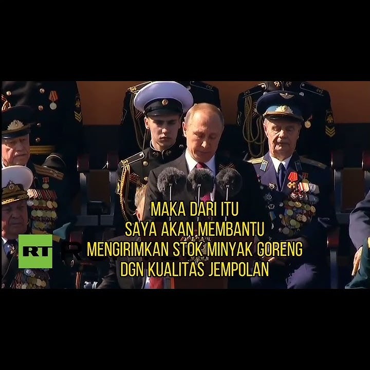 Tanggapan valdimir putin tentnag kelangkaan minyak goreng di indonesia