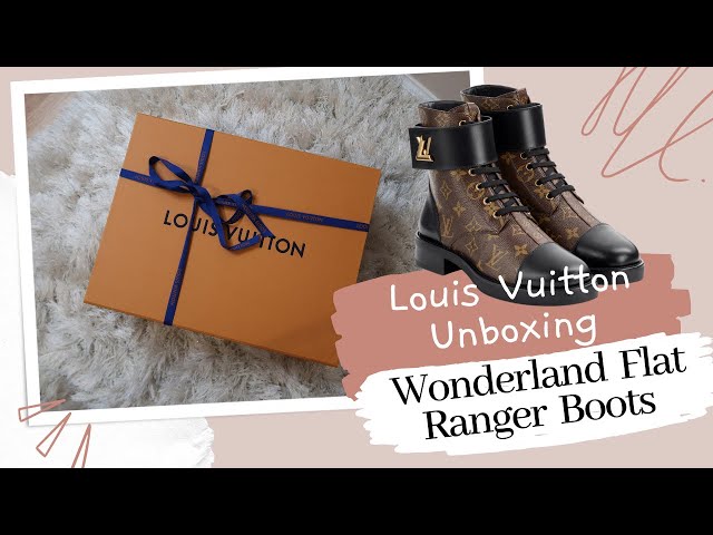 LOUIS VUITTON Reveal & Review - Wonderland Flat Ranger Boots 