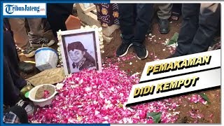 Pemakaman Didi Kempot di Mejasem Ngawi Jawa Timur