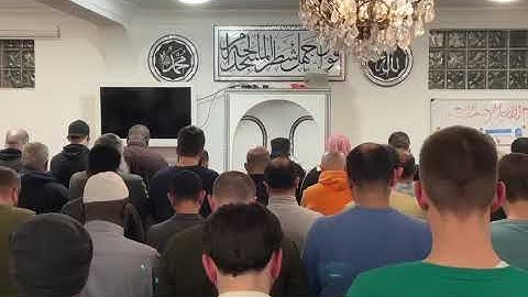 مقطع من صلاة التراويح لما تيسر من سورة البقرة بقراءة ابن عامر الشامي ألمانيا - شتوتغارت