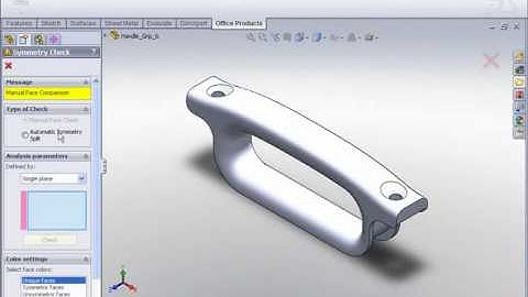 Automatic Symmetry Split with SolidWorks Utilities