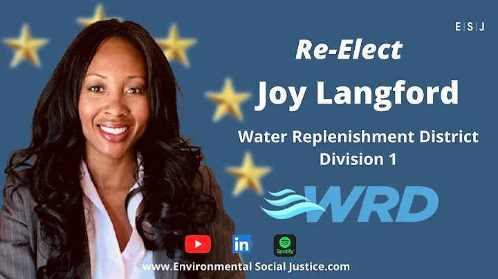 Re-Elect Joy Langford!    Water Replenishment Dist...