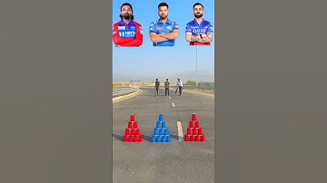 Virat Kohli vs Rohit Sharma vs KL Rahul competition@6CHALLANGERBOYS #viratkohli #ipl  #shorts