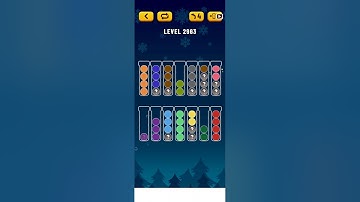 Ball sort level 2963