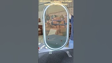 diy vanity mirror with led lights&touch sensor. #manufacturer  #diy #mirror #powersource #mirrorwork