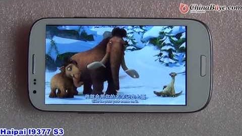 Haipai I9377 S3 MTK6577 Android 4.1.1  8MP 4.7" Capacitive Screen Smart Phone