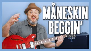 How to Play Måneskin Beggin' on Guitar - Lesson