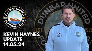 1st Team | Manager’s Update | Kevin Haynes
