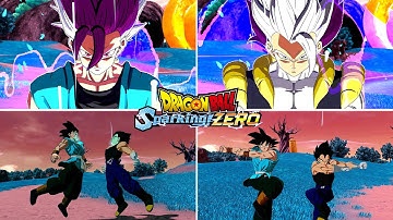 DRAGON BALL: Sparking! ZERO - End of Z Goku & Vegeta Fusions (4K 60FPS)