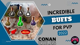 The Best Pvp Buffs To Use -Conan Exiles Tutorial Should We Use Ambrosia & Yog Meat? Survival Game