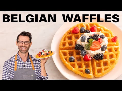 Delicious Belgian Waffles Recipe