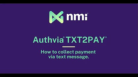 Authvia Text2Pay Product Demo
